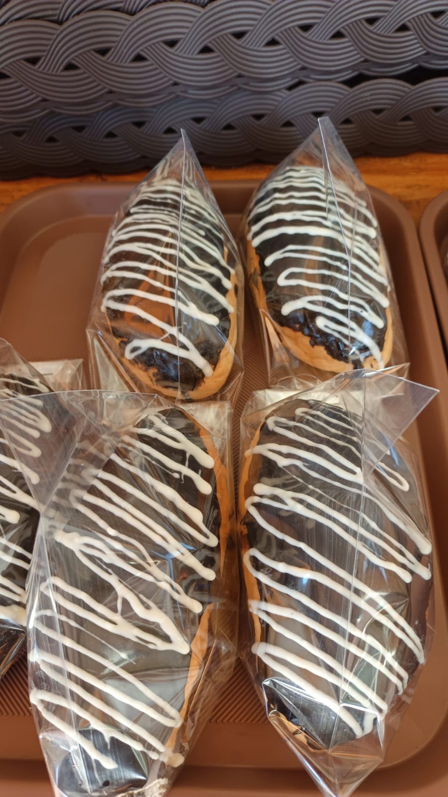 Roti Zebra Cokelat
